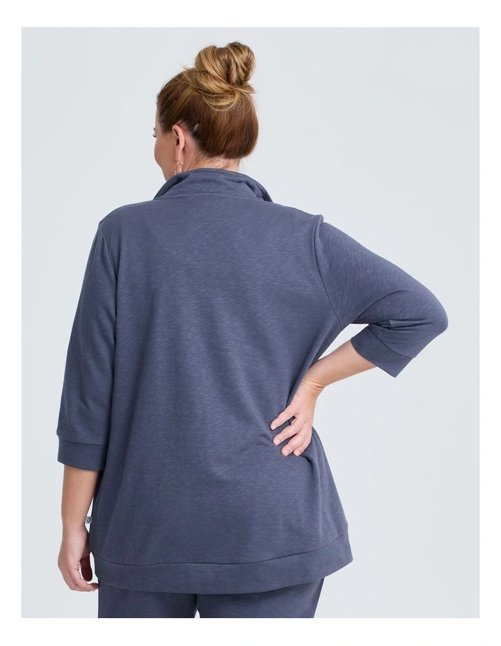 Active Sweat Jacket Steel image 2