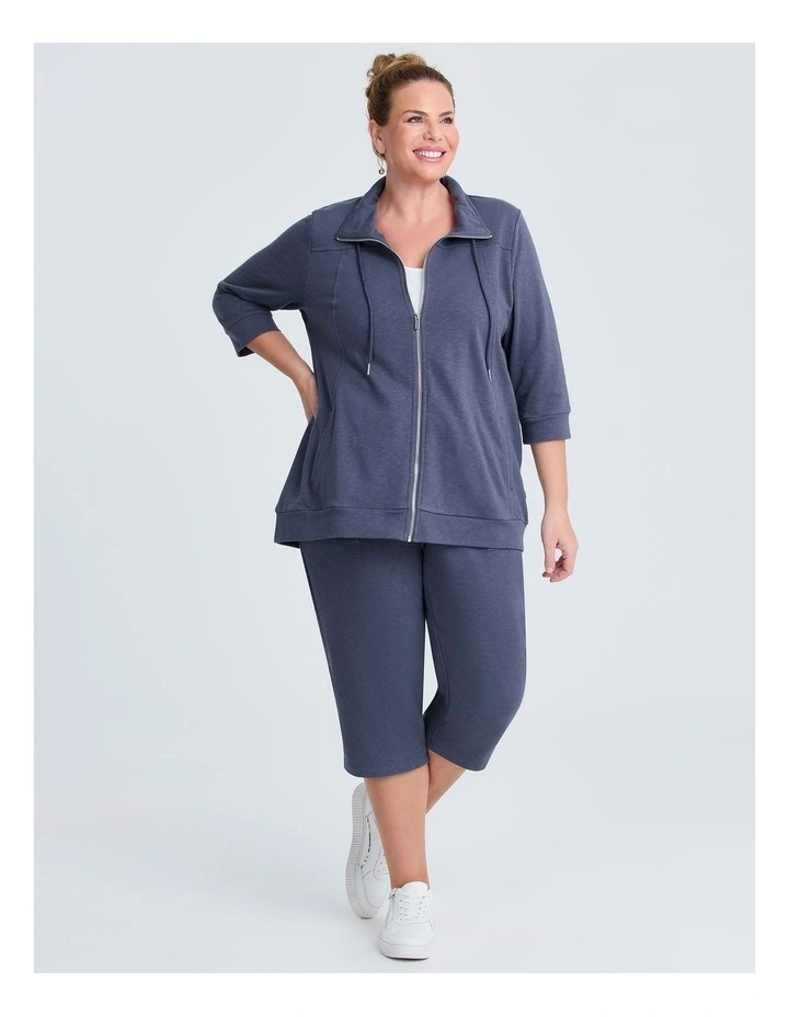 Active Sweat Jacket Steel image 4