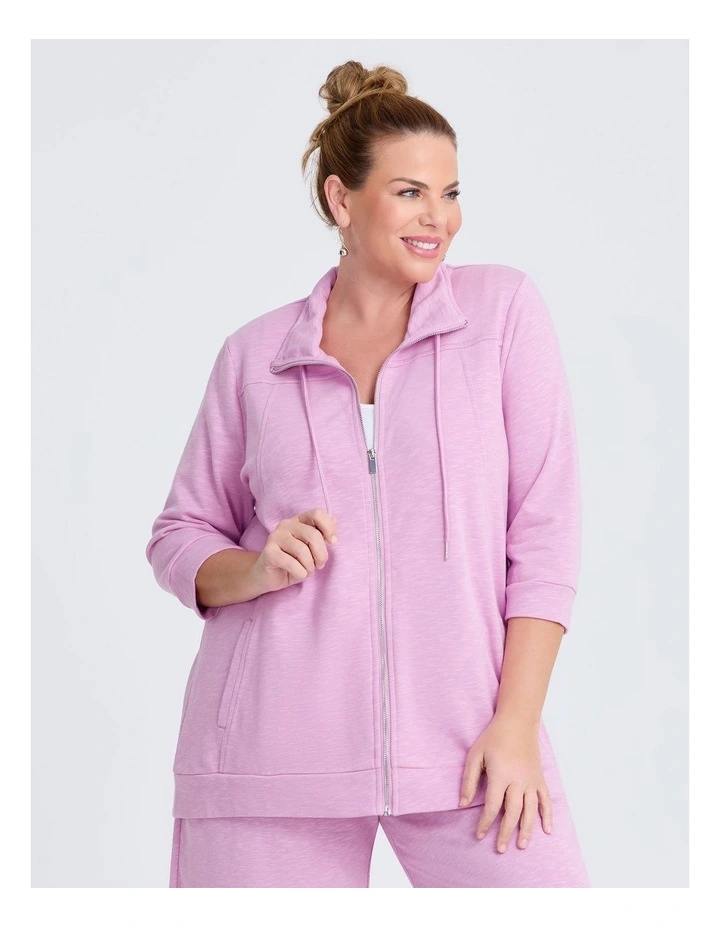 Active Sweat Jacket Lilac image 1