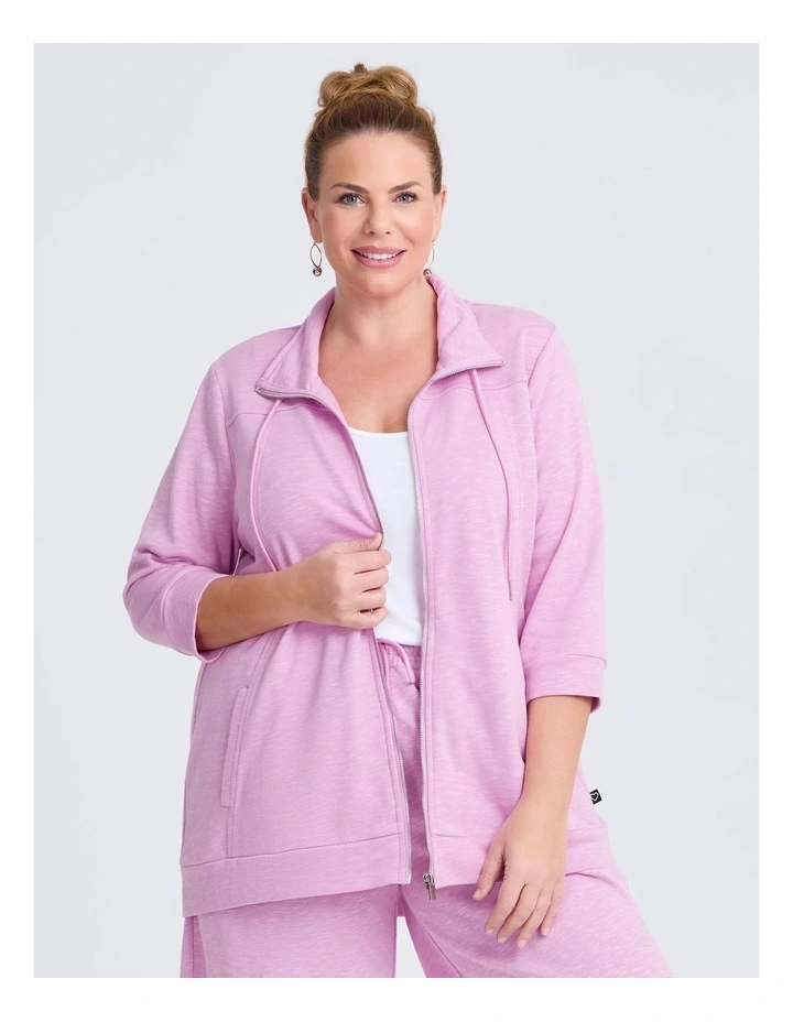 Active Sweat Jacket Lilac image 3
