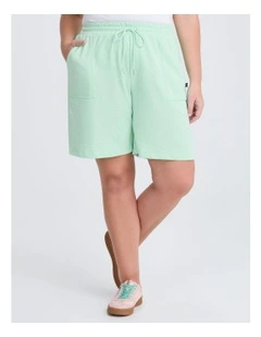 Pull On Sweat Short in Mint