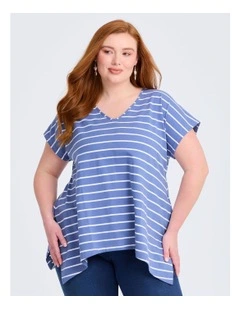 Brooke Stripe T-shirt in Multi