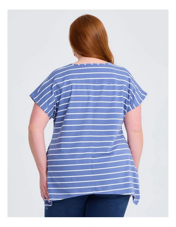 Brooke Stripe T-shirt in Multi image 2