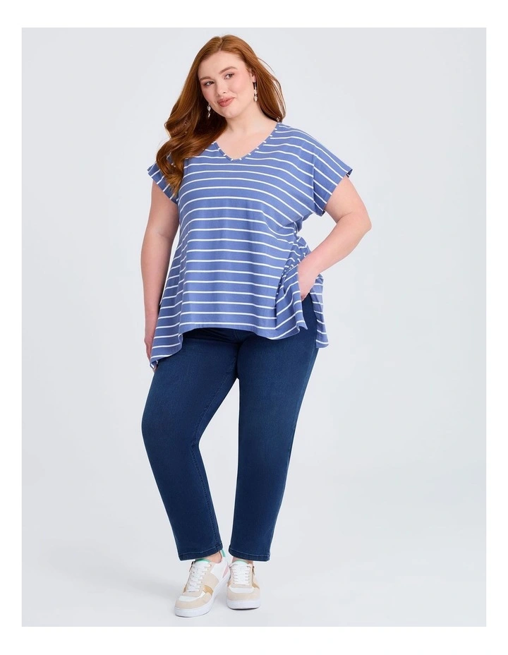 Brooke Stripe T-shirt in Multi image 3