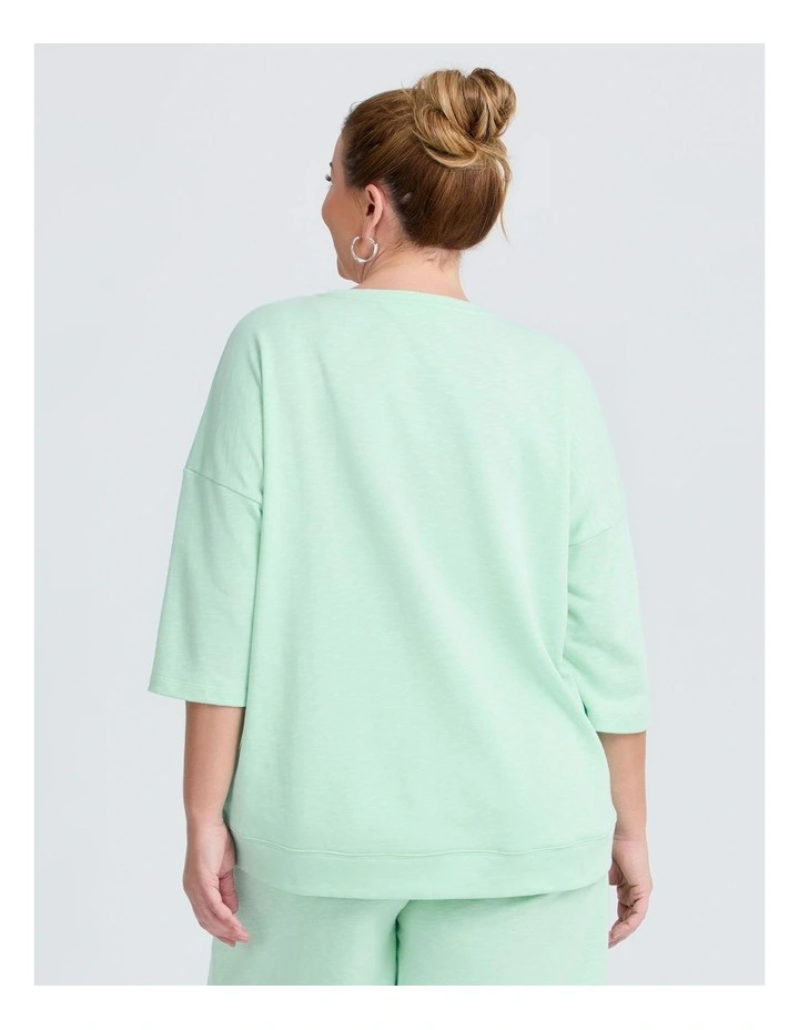 Patch Pocket Sweat Mint image 2