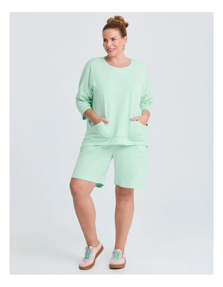 Patch Pocket Sweat Mint image 3