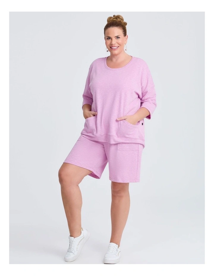 Patch Pocket Sweat Lilac image 3