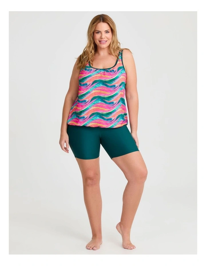 Essential Swim Short in Teal image 3