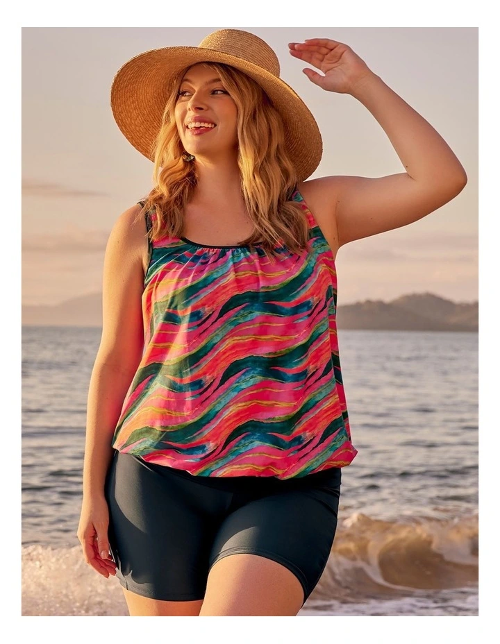 Essential Swim Short in Teal image 5
