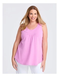 Australian Cotton Element Tank in Purple