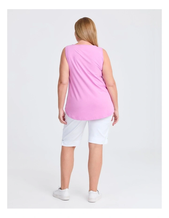 Australian Cotton Element Tank in Purple image 2