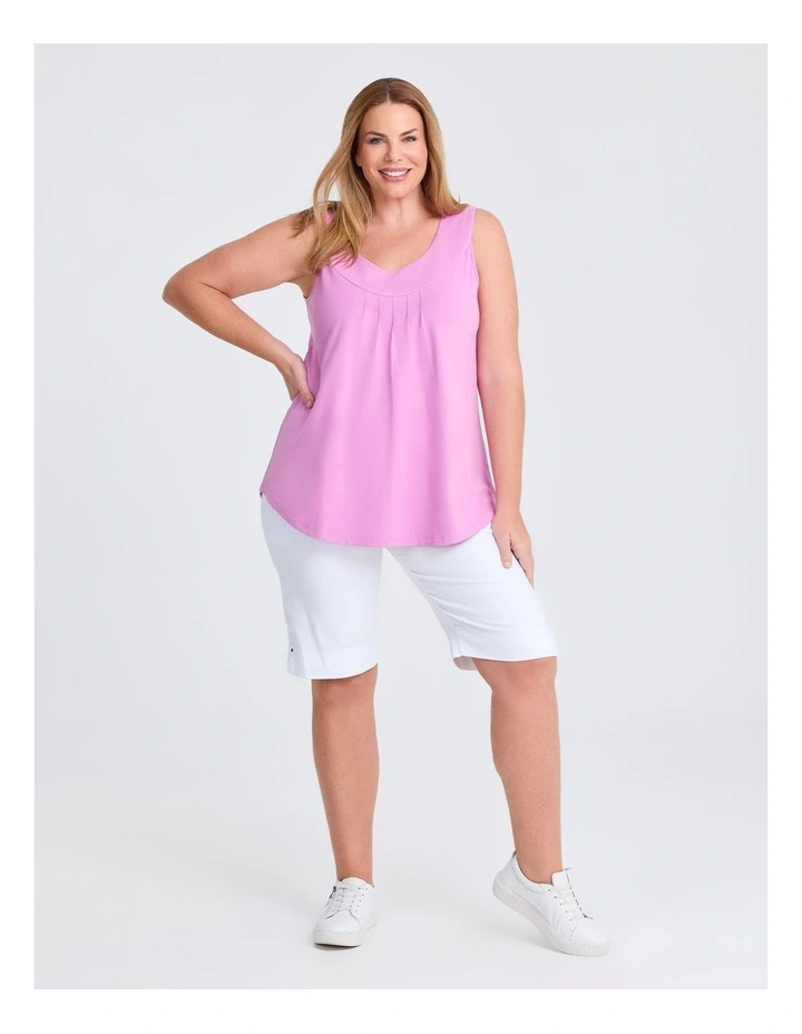 Australian Cotton Element Tank in Purple image 3