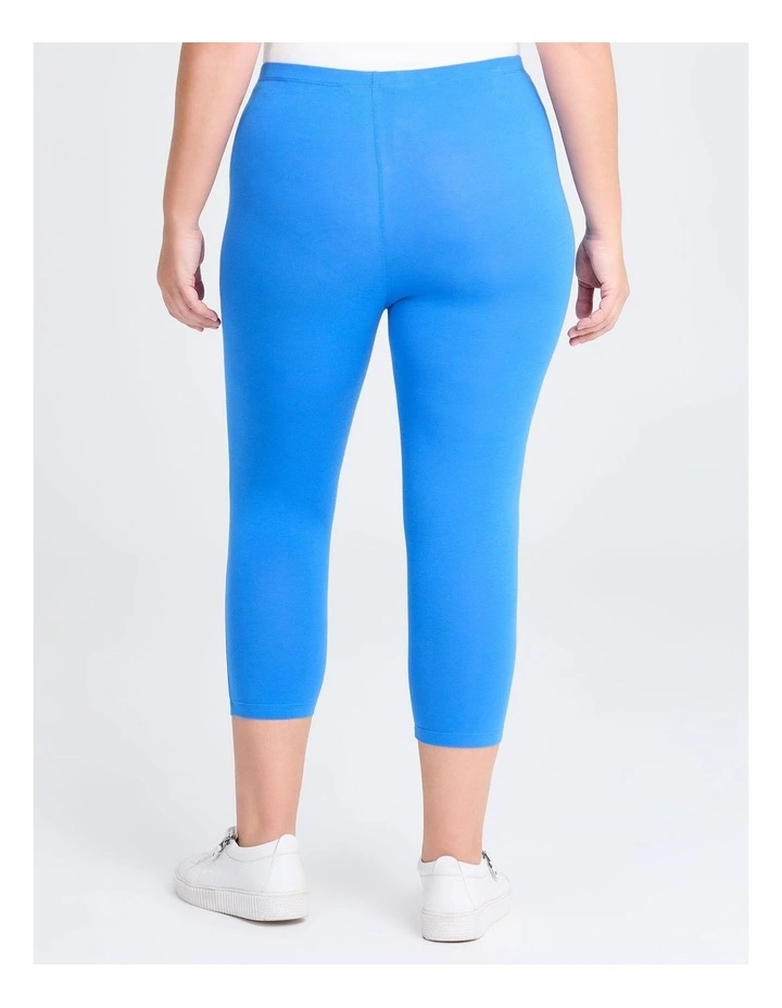 Australian Cotton Crop Legging in Sonic Blue image 2
