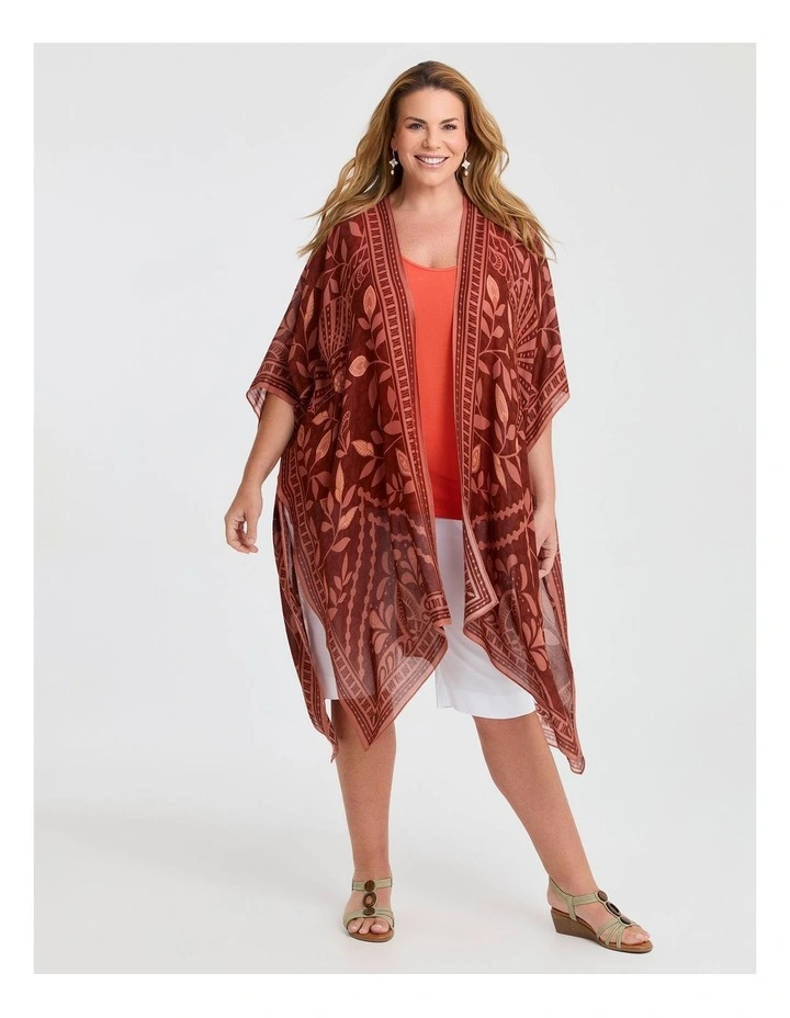 Bamboo Base Cami in Tigerlily Orange image 4