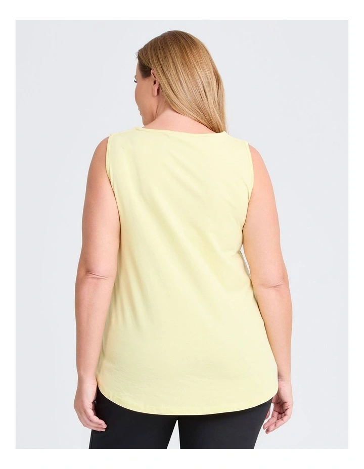 Australian Cotton Element Tank in Yellow image 2
