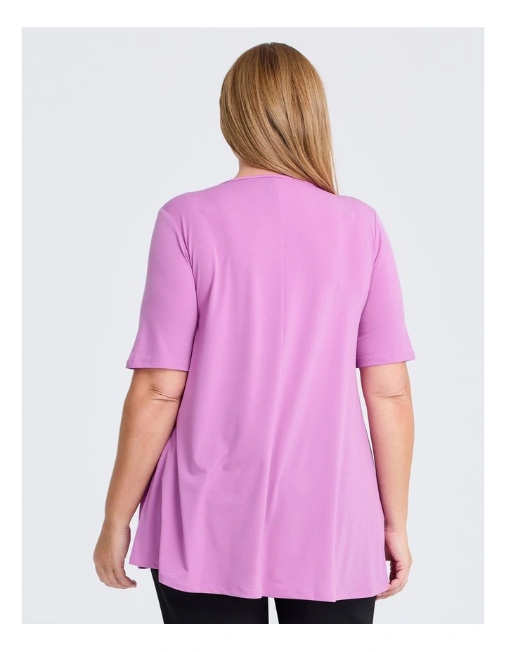 Strive Scoop Neck Top in Dusty Lilac image 2