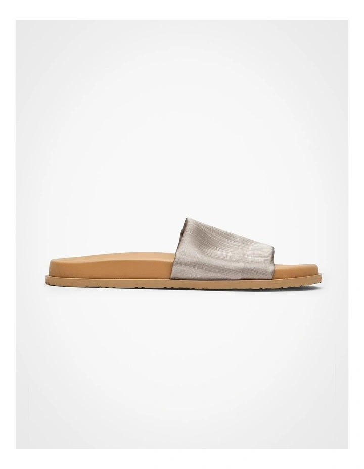 Stretch Slide Sandal in Pewter image 1