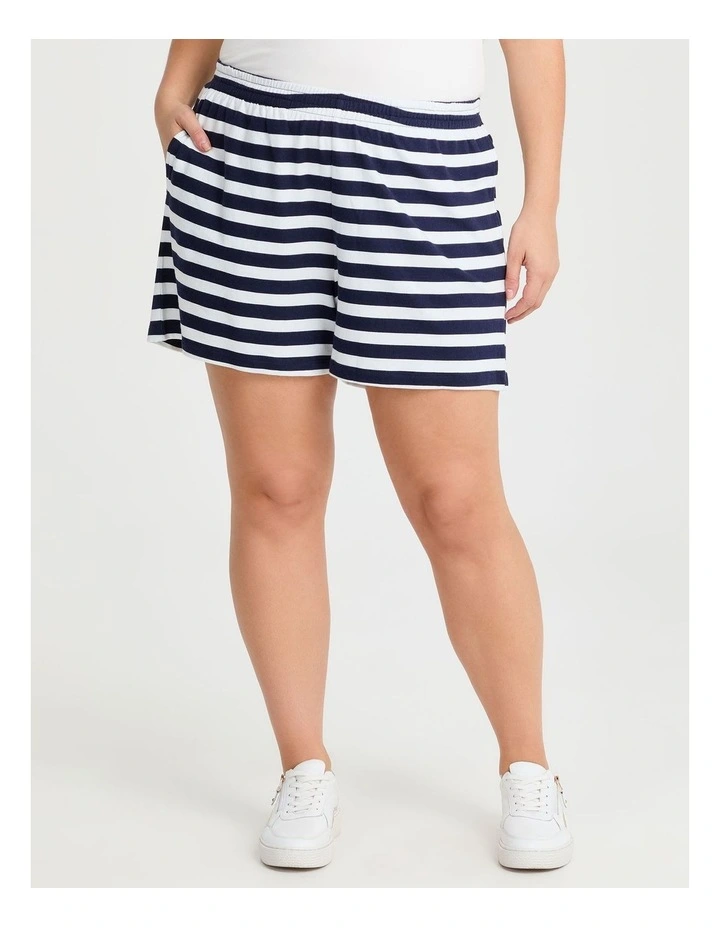 Reagan Pull On Short in Multi image 1