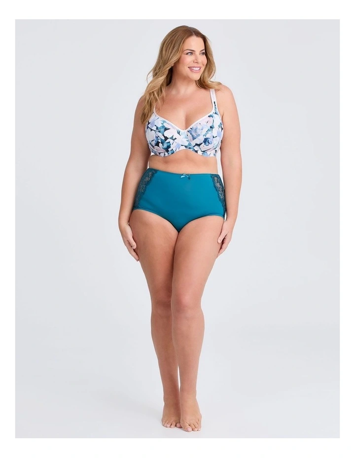 2Pk Micro Lace Detail Briefs Print image 7
