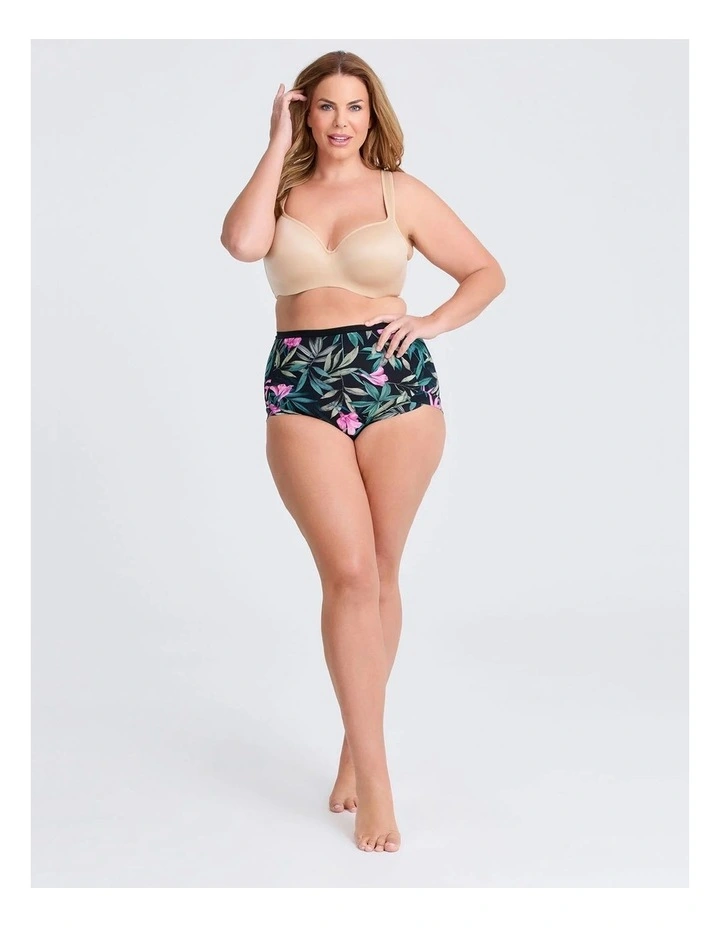 Micro Full Briefs 2 Pack in Tropical Print image 4