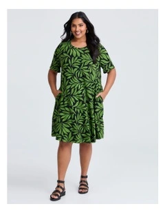 Natural Laurie Dress in Multi