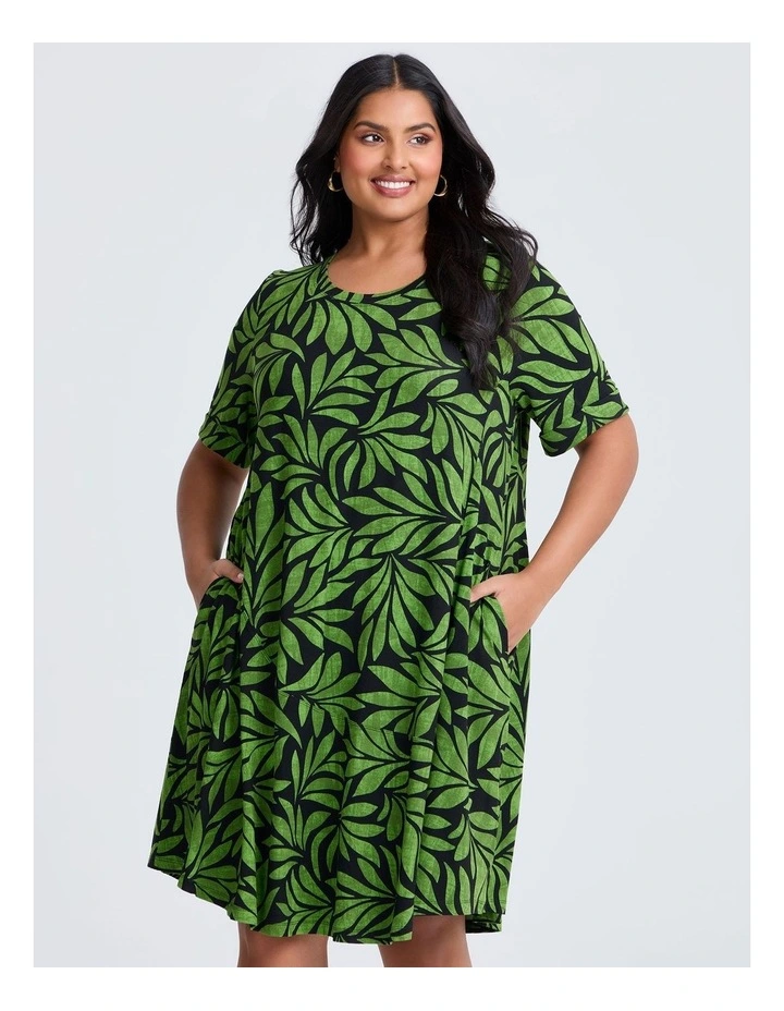 Natural Laurie Dress in Multi image 3