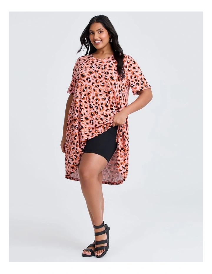 Natural Laurie Dress in Multi image 4