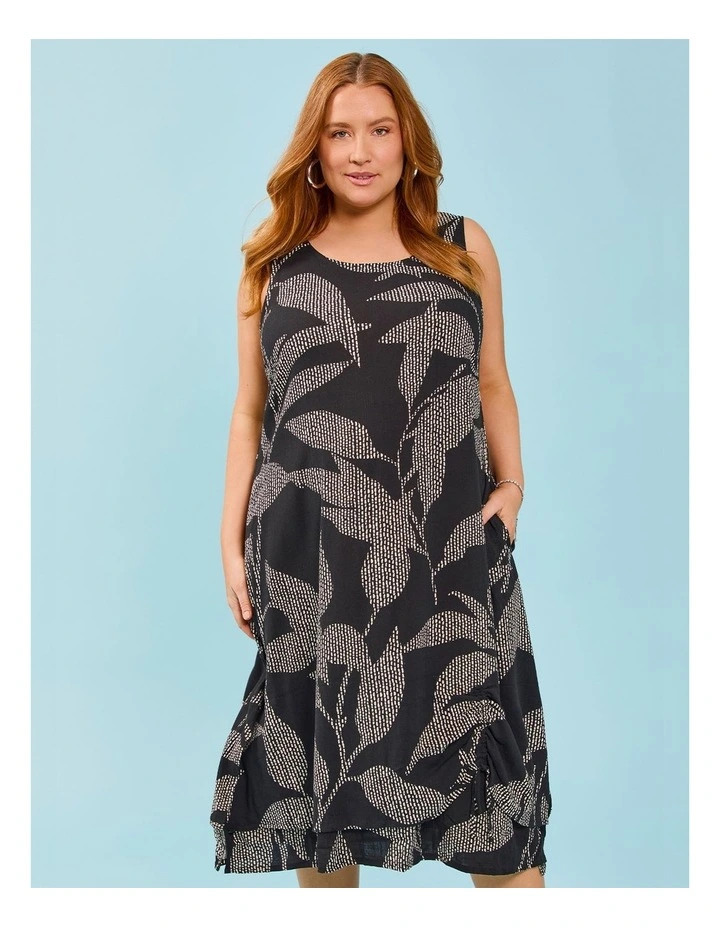 Natural Garcia Dress Print image 4