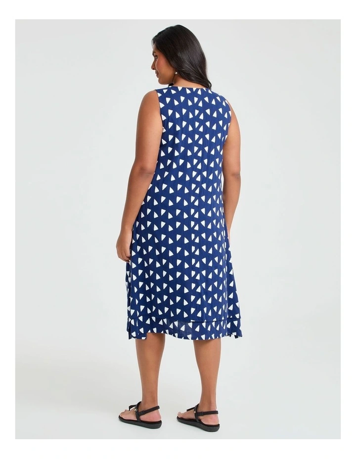 Natural Lorena Dress in Multi image 2