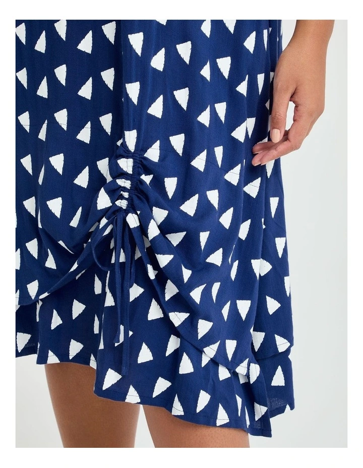 Natural Lorena Dress in Multi image 3