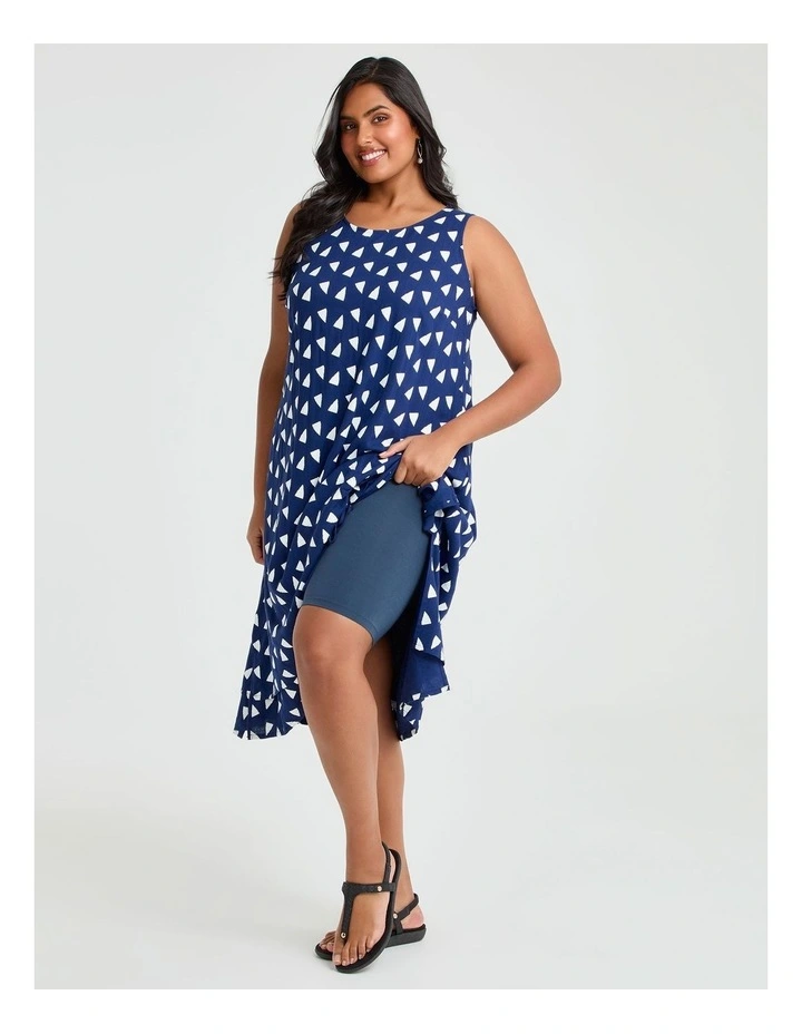 Natural Lorena Dress in Multi image 5