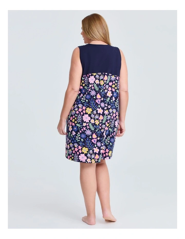 Australian Cotton Bloom Nightie in Print image 2