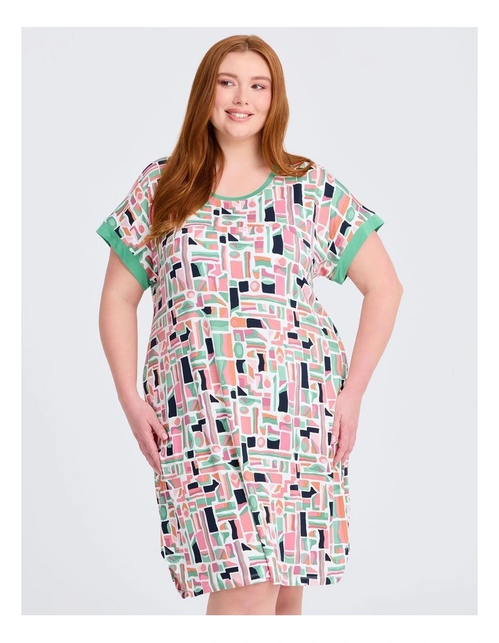 Bamboo Reverie Nightie in Print image 3
