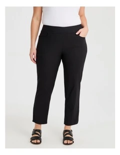 Editorial Pocket Taper Pant in Black