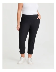Editorial Pocket Taper Pant in Black