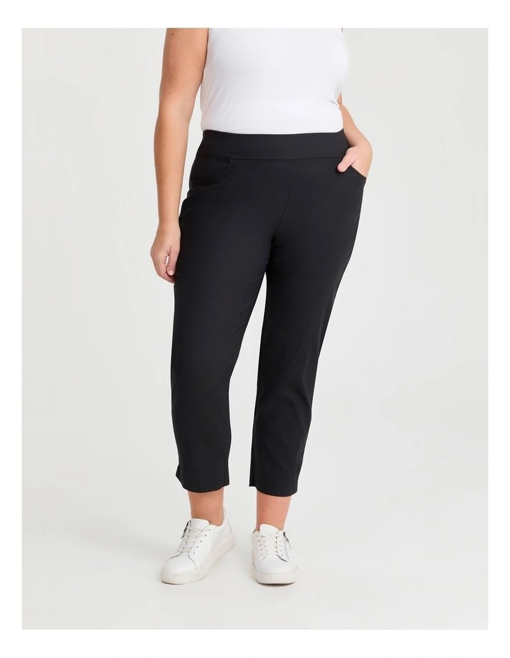 Editorial Pocket Taper Pant in Black image 1