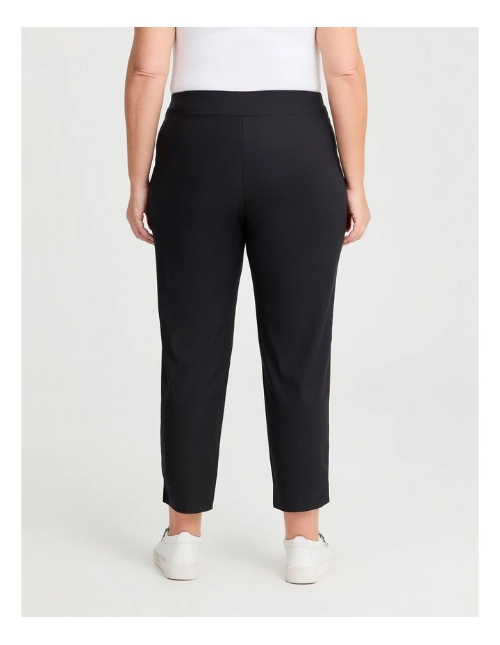 Editorial Pocket Taper Pant in Black image 2