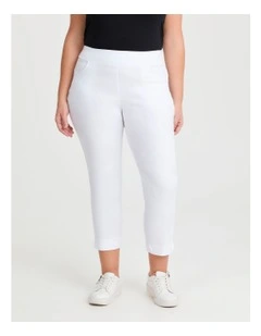 Editorial Pocket Taper Pant in White