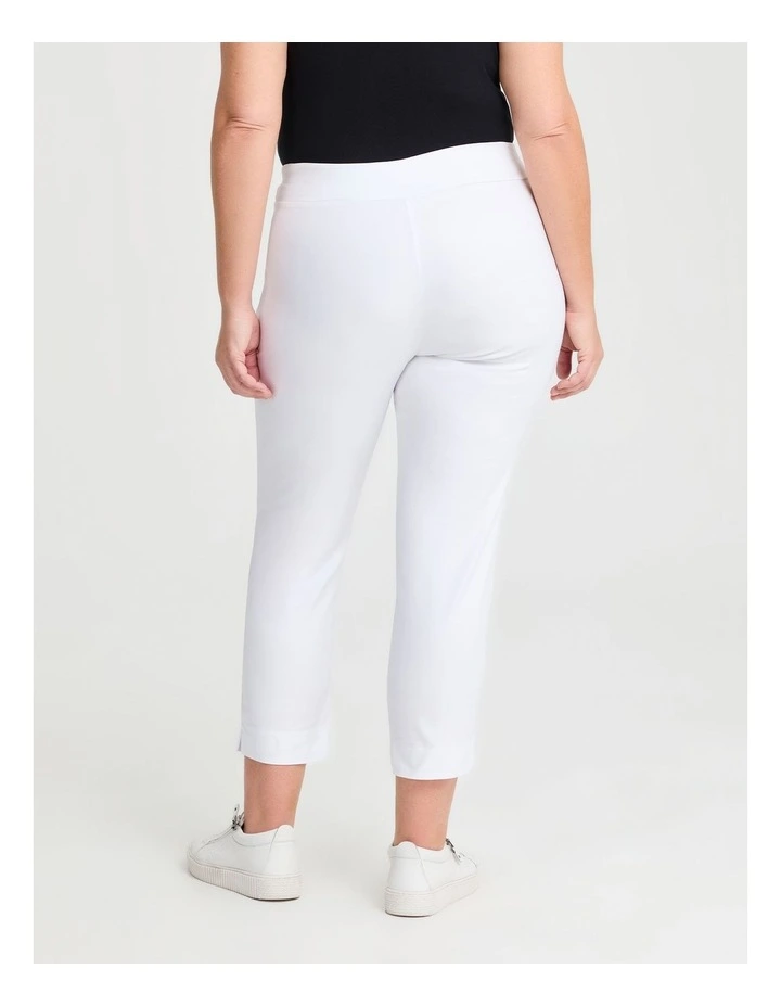 Editorial Pocket Taper Pant in White image 2