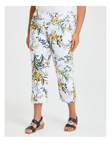 White/Floral Print colour