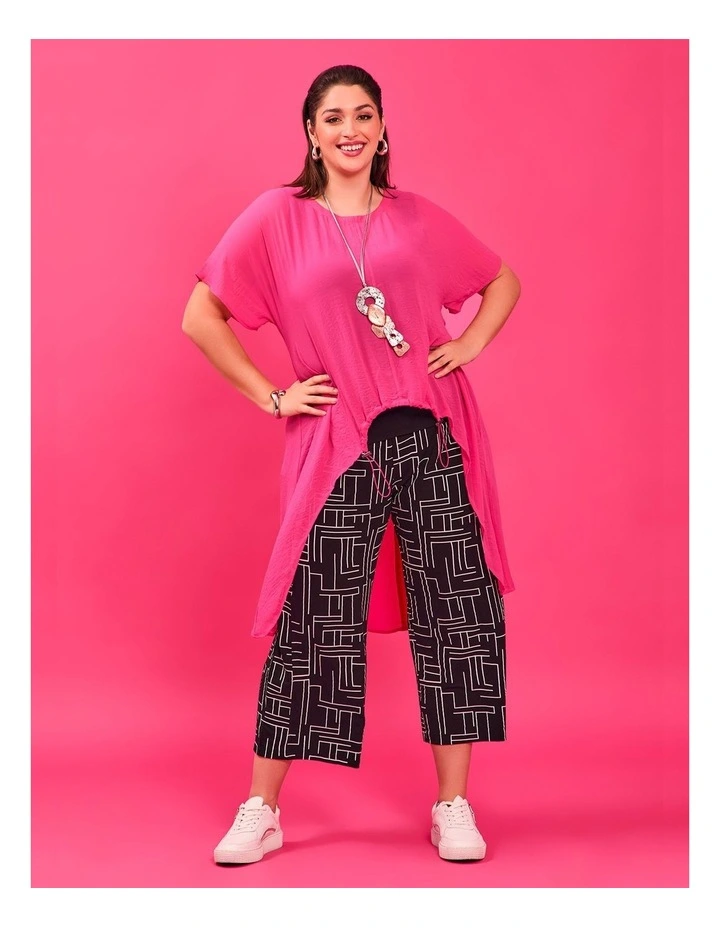 Natural Arina Crop Pant Arina in Print image 4