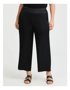 Natural Delia Deluxe Pant in Black