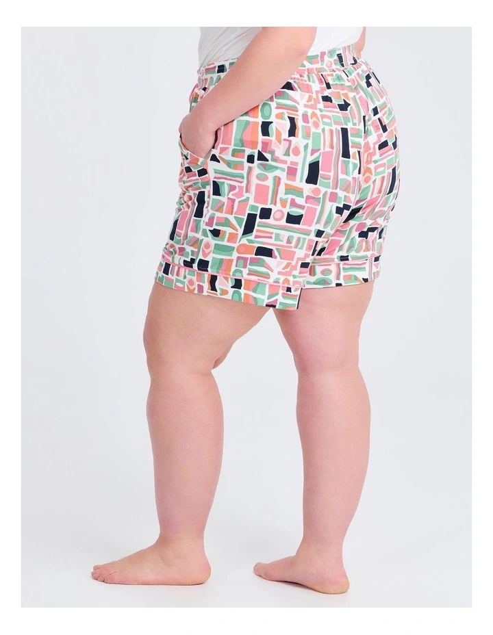 Bamboo Reverie Pyjama Short in Print image 2