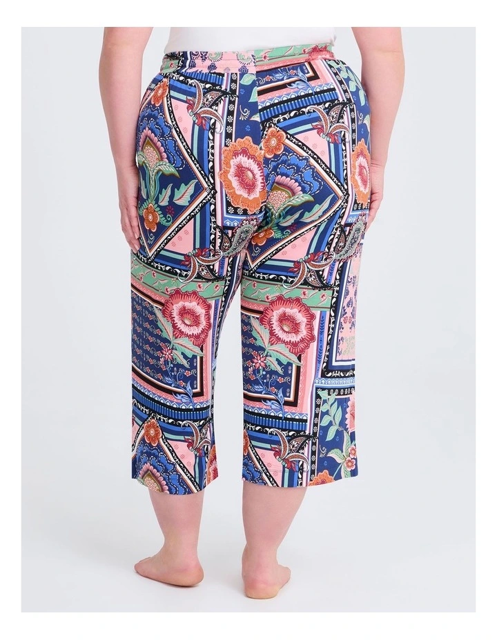 Bamboo Dreamscape Pyjama 3/4 Pant in Print image 2