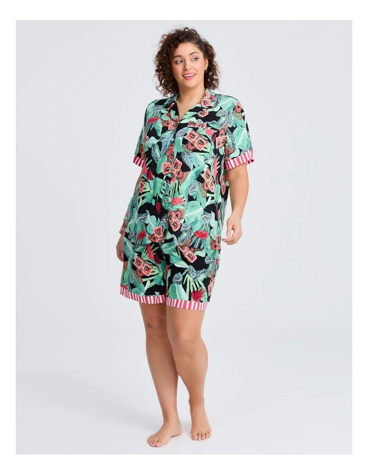 Bouffants Tropical Glam Pj Short Print image 3
