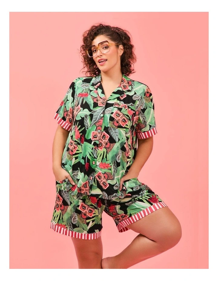 Bouffants Tropical Glam Pj Short Print image 4