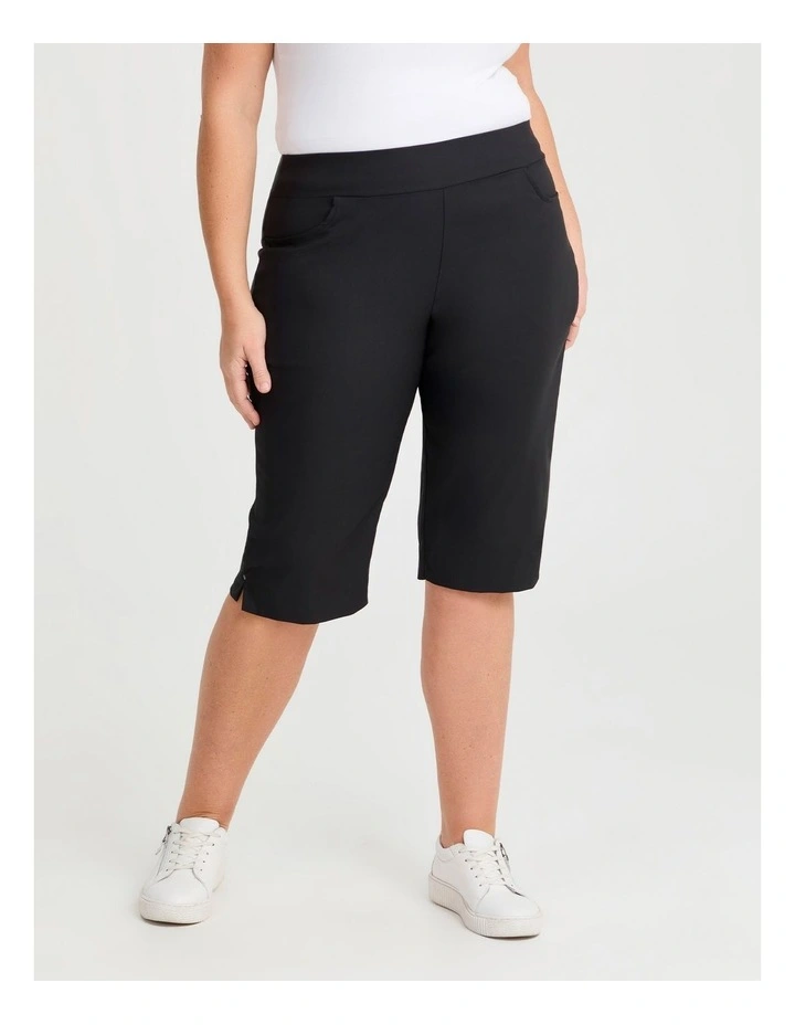 Editorial Base Pocket Short in Black image 1