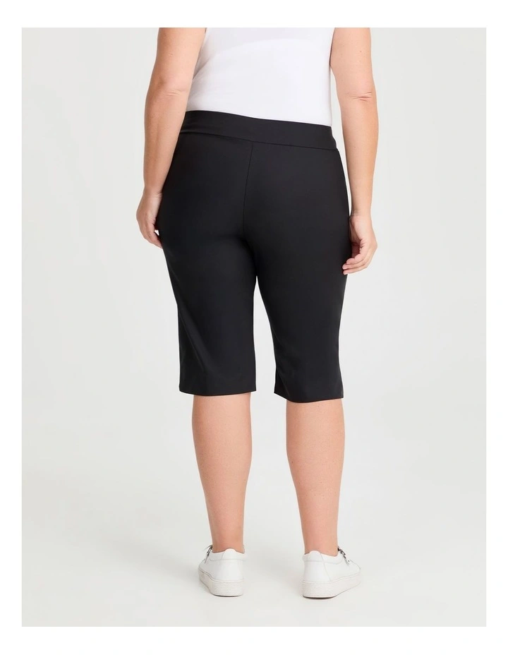 Editorial Base Pocket Short in Black image 2