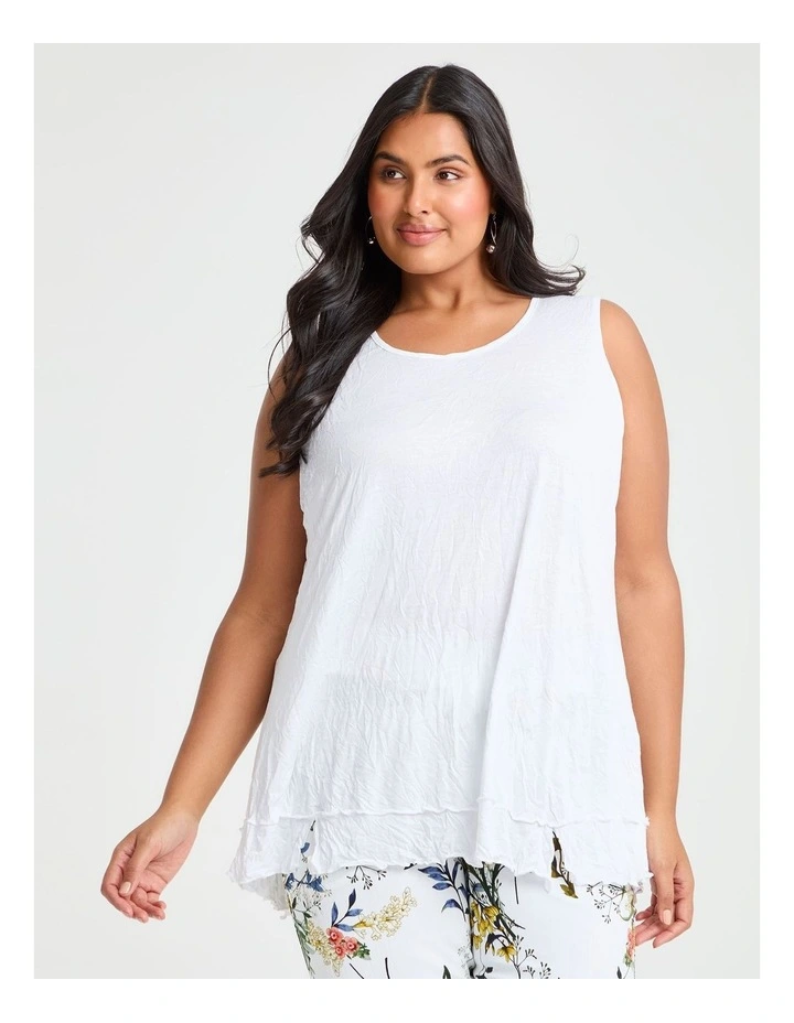 Bamboo Alicia Tank White image 1