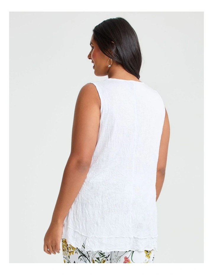 Bamboo Alicia Tank White image 2